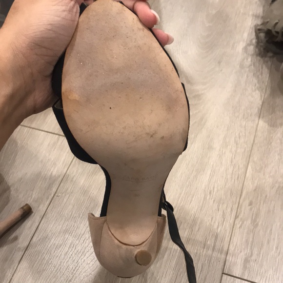 Zara black and cream heels - Picture 4 of 4